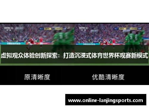 虚拟观众体验创新探索：打造沉浸式体育世界杯观赛新模式